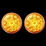 ProBEAM® Solid Amber 1157 LED Bullet Turn Signals with Amber Lenses