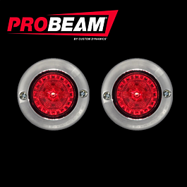 Custom Dynamics Probeam LED Red Turn Signal Insert Kit PB-R-1156-T Custom Dynamics Probeam LED Red Turn Signal Insert Kit PB-R-1156-T