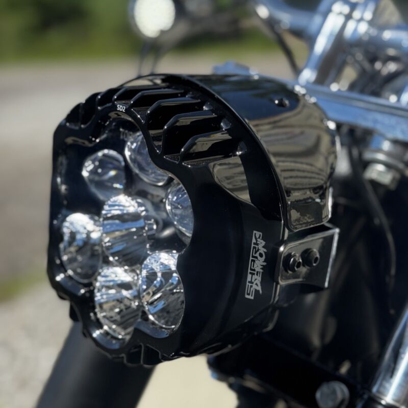 Shark Demon™ LED Headlight Kit for Dyna, Softail & Sportster Motorcycles