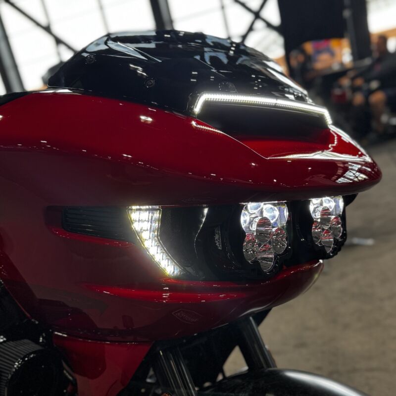 Road Glide Front Turn Signal Vent Upgrades for 2023-2025 Shark Demon® Headlight Kits