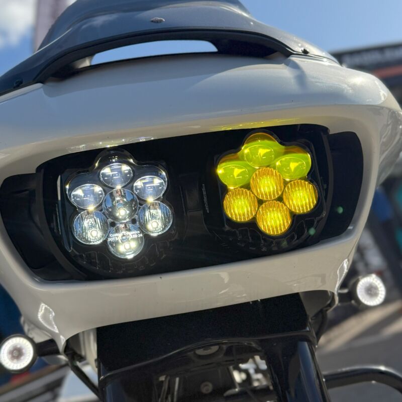 Shark Demon™ Headlight + Fog Lamp Combo Kit for Road Glide