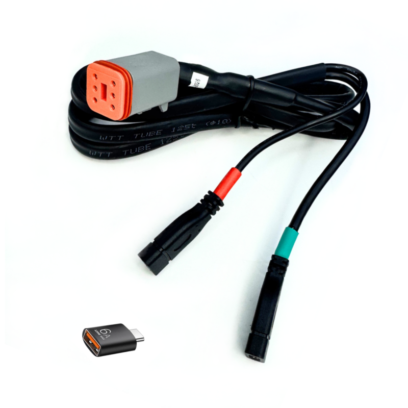 CarPlay USB-C Y-Harness for Indian Motorcycles