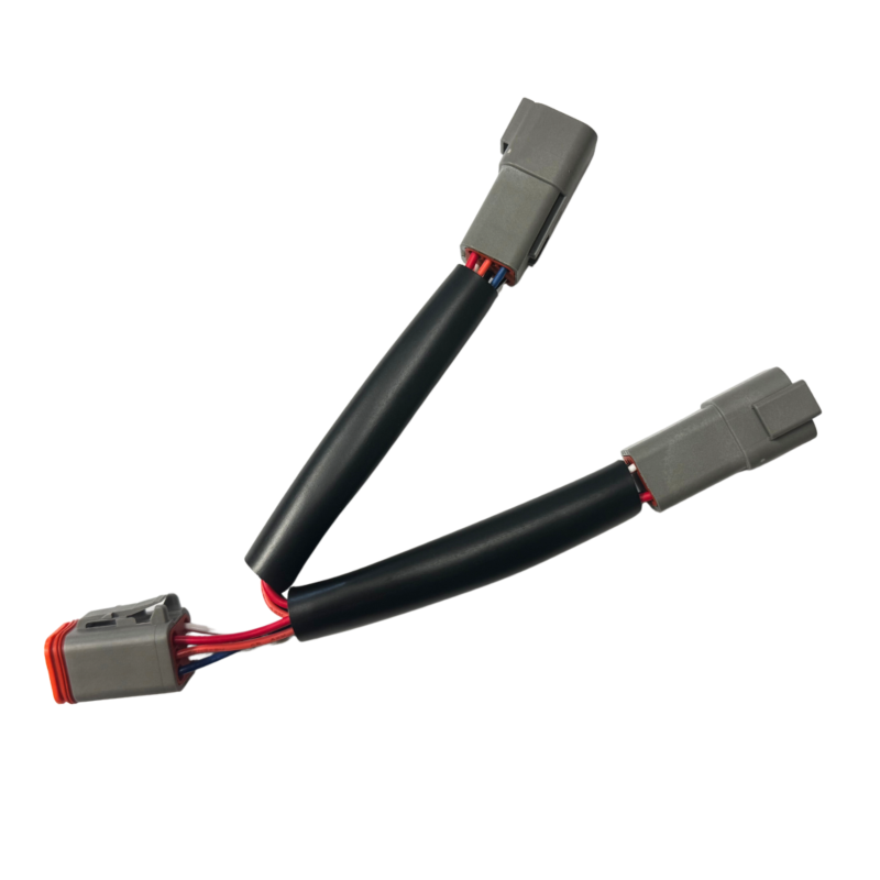 Data Link Dual-Accessory Cable for Harley Motorcycles