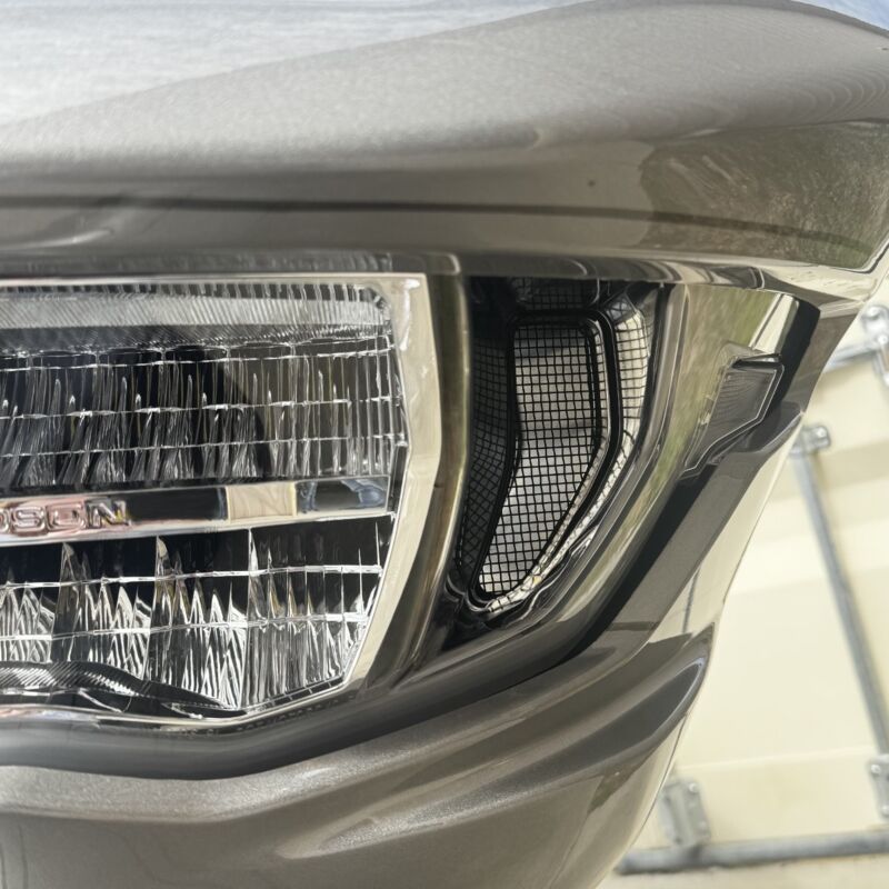 Decorative Mesh Vent Inserts for 23-25 Road Glide OEM Headlight