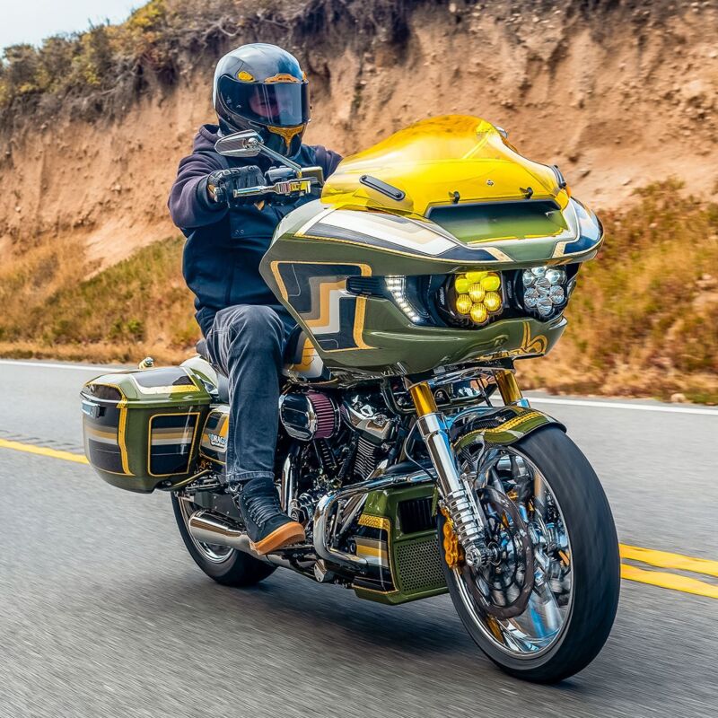 Shark Demon® 2 LED Lighting Kits for Road Glide – Headlight & Fog Lamp Upgrades