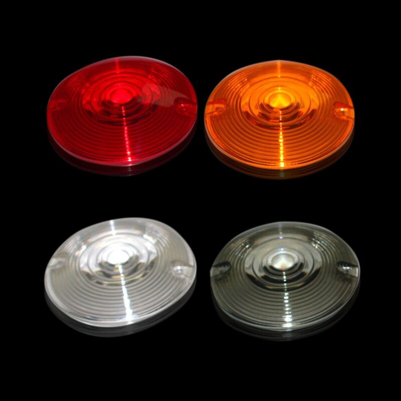 Flat Style H-D™ Turn Signal Lenses for Incandescent Bulbs