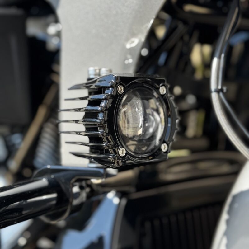 Shark Demon® LED Fog Lights for Harley-Davidson Softail, Touring, & Trike Motorcycles