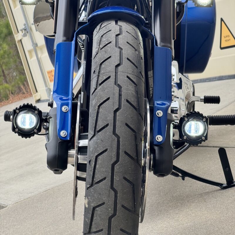 Shark Demon® LED Fog Lights for Harley-Davidson Softail, Touring, & Trike Motorcycles