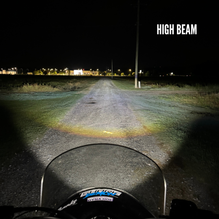 Low Rider ST Headlight | Shark Demon LED Headlights | Custom